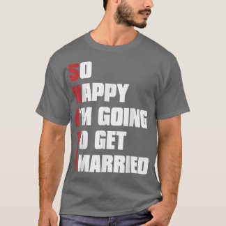 Camiseta Homens Homens Sarcástico Despedida de Solteiro Aco