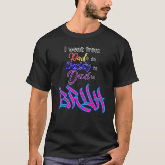 Camiseta Homens Humorosos Para Dada A Pai Ao Pai Do Bruh
