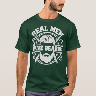 Camiseta Homens Incríveis Têm Barras Vintage Barber Gift