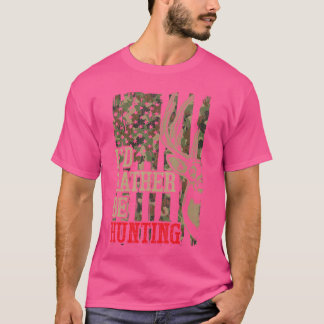 Camiseta Homens Jovens Eu Preferiria Caçar Veado Camuflado