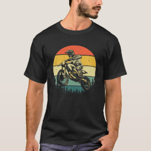Camiseta Homens legal De Bicicletas De Sujeira Mulheres Mot
