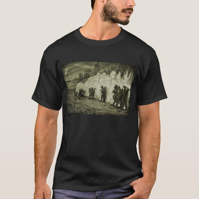 Camiseta Homens-lobo de espera (Frente)