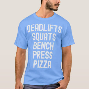 Camiseta Homens Mães Descendentes Esquadras Bench Press Piz