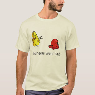 Camiseta Homens maus do queijo