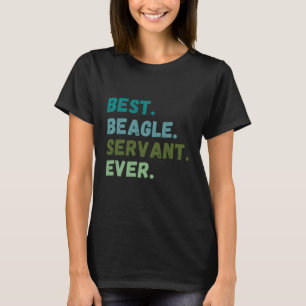 Camiseta Homens Melhor Servidora De Cachorro Alguma Vez BEA