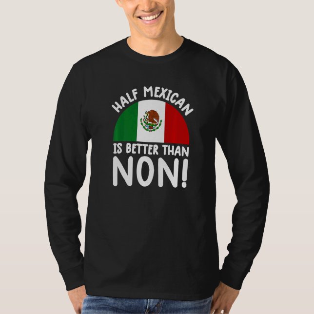 Camiseta Homens México bandeira México mulheres México (Frente)