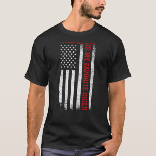 Camiseta Homens Minha Nora É Meu Filho Favorito EUA F