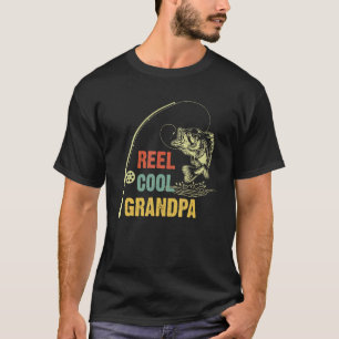 Camiseta Homens Muito Legal Vô Pescaria Papai Dia dos Pais