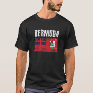 Camiseta Homens Mulheres Bermudas Orgulho Nacional Aflição 