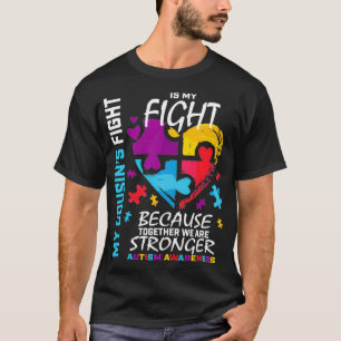 Camiseta Homens Mulheres Crianças Quebra-cabeça do Coração 
