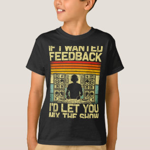 Camiseta Homens Mulheres Dj Produtor de Música Dança Som