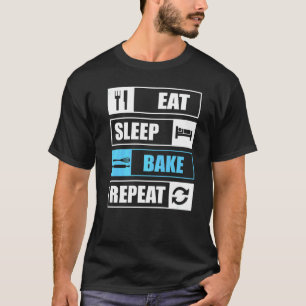 Camiseta Homens Mulheres Fazendo Comidas De Hobby Cakes Cup