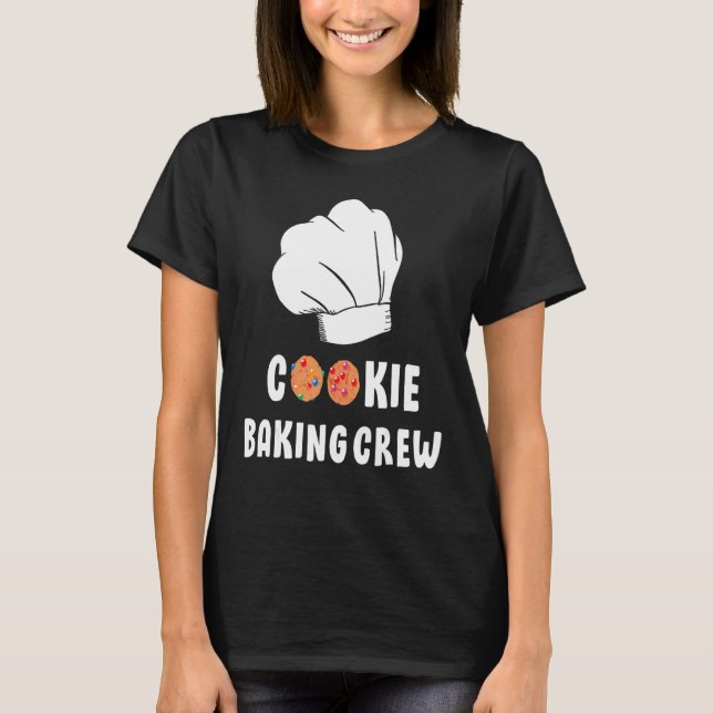 Camiseta Homens Mulheres Fazendo Comidas De Hobby Cakes Cup (Frente)