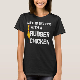 Camiseta Homens Mulheres Frango de Borracha Engraçado Custo