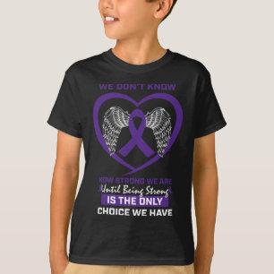 Camiseta Homens Mulheres Linfoma de Hodgkin Doença Câncer d