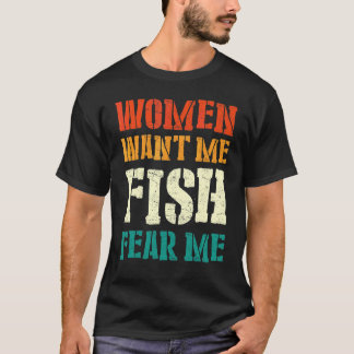 Camiseta Homens Mulheres Me Querem Peixe Me Temem 5