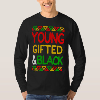 Camiseta Homens Mulheres Meninos Jovens Negros Afro-America
