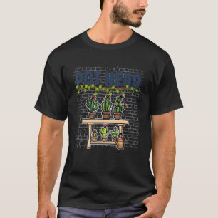 Camiseta Homens Mulheres Pothead, Planta Suculenta de Cacto