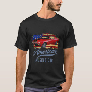 Camiseta Homens Musculares Americanos Mulheres Adultos Cria