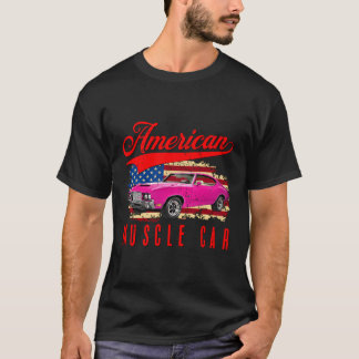 Camiseta Homens Musculares Americanos Mulheres Adultos Cria