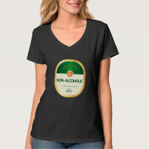 Camiseta Homens Não Alcoólicos Soberanos Sobriedade Recuper