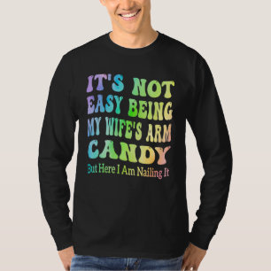 Camiseta Homens Não é Fácil Ser o Brinquedo da Minha Esposa