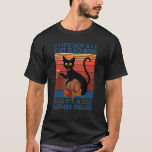 Camiseta Homens Não É Um Gato Pai Corpolândia É Uma Figura