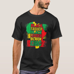 Camiseta Homens negros do mês da história negros Líder padr