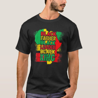 Camiseta Homens negros do mês da história negros Líder padr