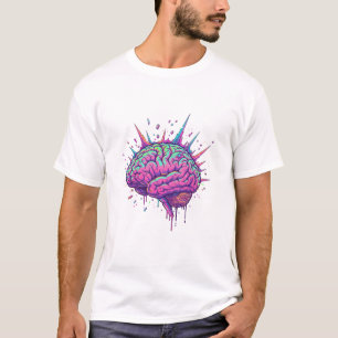Camiseta Homens Neurodivergentes Cyberpunk