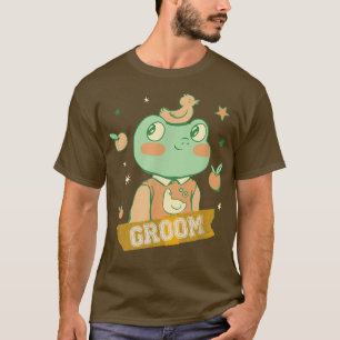 Camiseta Homens O NOIVO Homens Solteirão Festa de Despedid