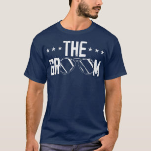 Camiseta Homens O Noivo Noiva Noite de Despedida Casamento