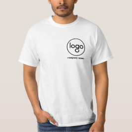 Camiseta homens orçamento branco