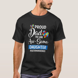 Camiseta Homens Orgulhoso Pai Para Acorda Alguma Uma Filha