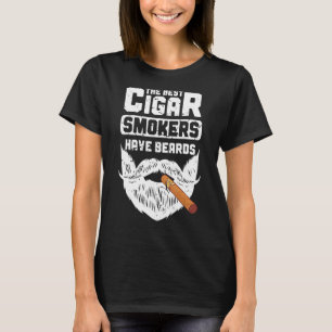 Camiseta Homens Os Melhores Fumadores De Cigarros Têm Fumaç