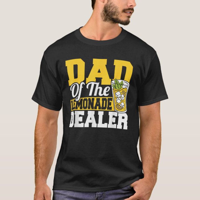 Camiseta Homens Padre Lemon Juice Pai Da Pista De Limonada  (Frente)