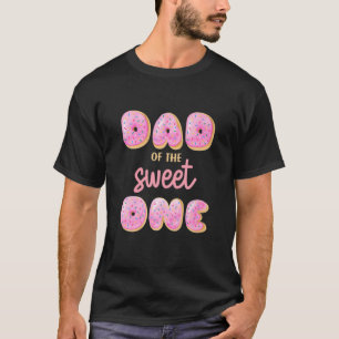 Camiseta Homens Pai De Uma Família De Amigos De Aniversár
