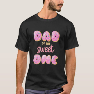 Camiseta Homens Pai De Uma Família De Amigos De Aniversário