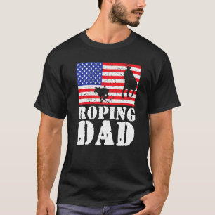 Camiseta Homens Pais De Ropagem De Bandeiras Sofridas Ameri
