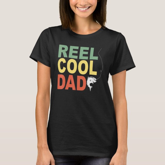 Camiseta Homens Peixes papal pesca (Frente)