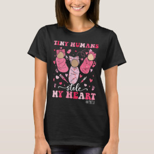 Camiseta Homens Pequenos Roubaram Minha Enfermeira Nicu Fel