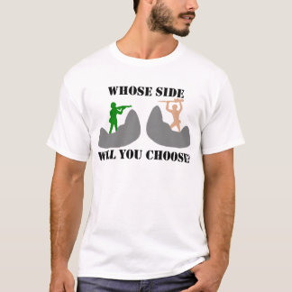 Camiseta Homens plásticos do exército