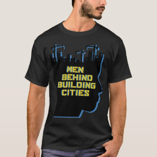 Camiseta Homens por Trás do Astronauta aniversários