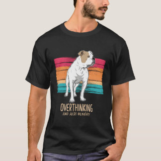 Camiseta Homens Presentes Homens Hospedados por Bulldog Ame