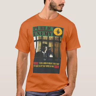 Camiseta Homens Públicos Na Prisão vintage