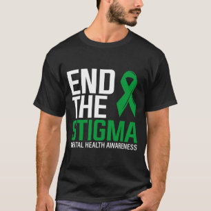 Camiseta Homens quebrando correntes de estigma acabam com o