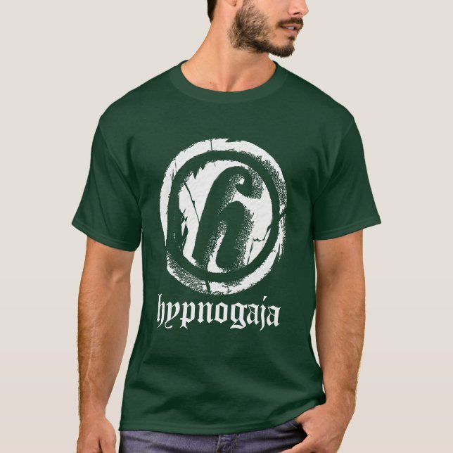 Camiseta Homens rachados do círculo H (Frente)
