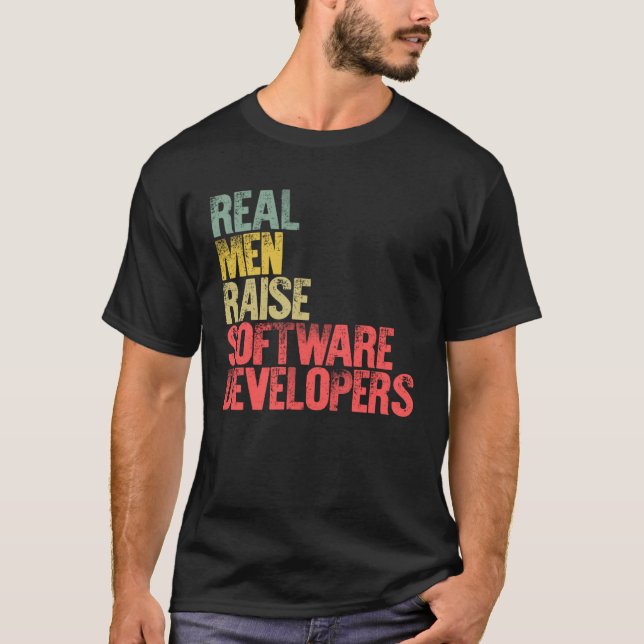 Camiseta Homens Reais Orgulhosos Do Pai Levantam Desenvolve (Frente)