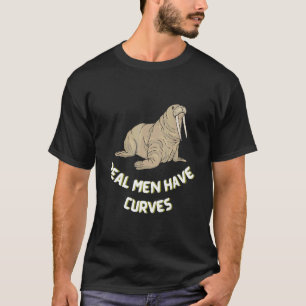 Camiseta Homens Reais Têm Curvas Pai