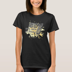 Camiseta Homens Reais Usam Três Pedais